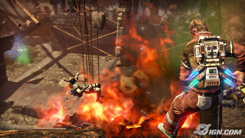 Illustration for article titled Red Faction: Guerrilla – A Last-Gen Hero in Destruction